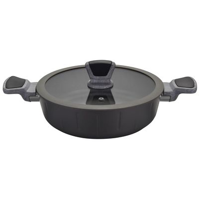 Stella Shallow Pan With Lid 28X8 Cm
