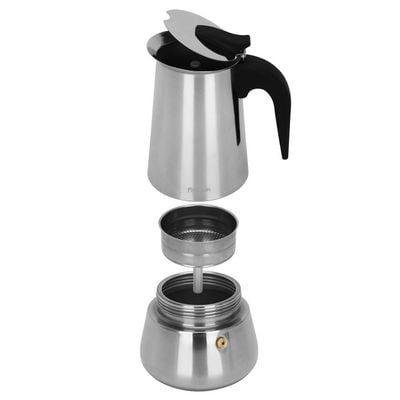 Fissman Coffee Maker - Stainless Steel - Makes 9 Cups