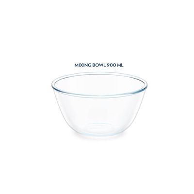 Borosil Glass Mixing Bowl 900 Ml (17X 9 Cm)