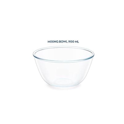 Borosil Glass Mixing Bowl 900 Ml (17X 9 Cm)