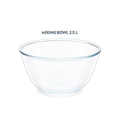 Borosil Glass Mixing Bowl 2500 Ml (23X 11 Cm)