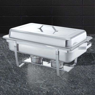 Raj Chafing Dish Rectangle - 1x9 L