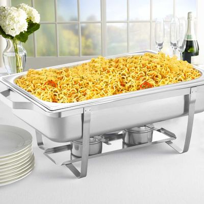 Raj Chafing Dish Rectangle - 1x9 L