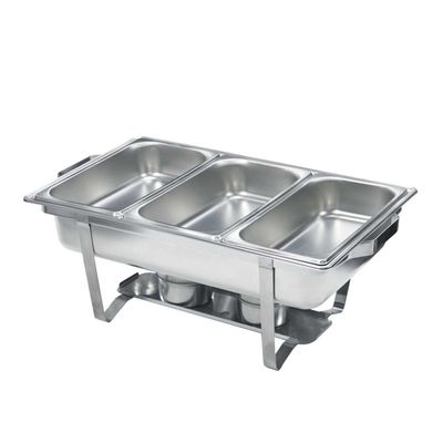 Raj Chafing Dish Rectangular - 3x3 L