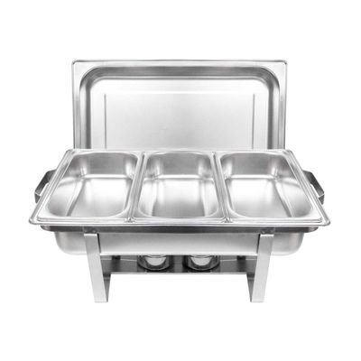 Raj Chafing Dish Rectangular - 3x3 L