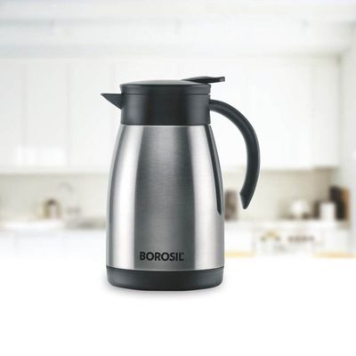 Borosil Vacuum Stainless Steel Teapot - 1500 ml