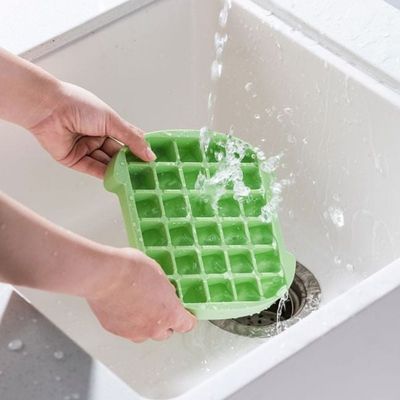 Kitchen Essentials 3-Layer Ice Bucket - Green - 20.2x19.2x10.7 cm