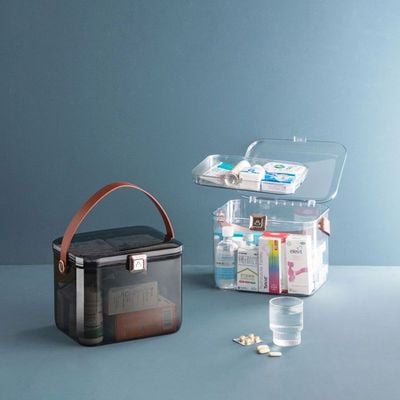 Kitchen Essentials Multi-Propose Box (S) - Transparent - 25x22x19.5 cm