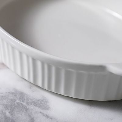 Serax Porcelain Oval Baking Dish 25.4X16.9X4.9CM