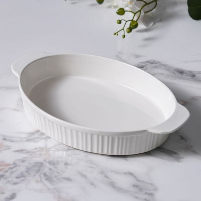 Serax Porcelain Oval Baking Dish 35.9X22.5X6CM