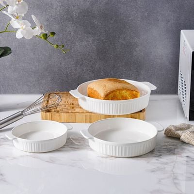 Serax Porcelain Round Baking Dish 20.1X17.1X4.5CM