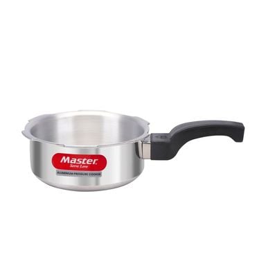 Master Deluxe Aluminum Outer Lid Pressure Cooker 1.5L 