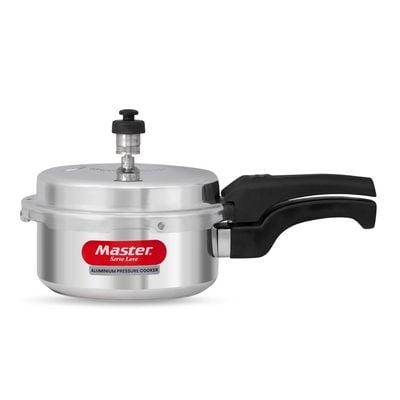Master Deluxe Aluminum Outer Lid Pressure Cooker 1.5L 