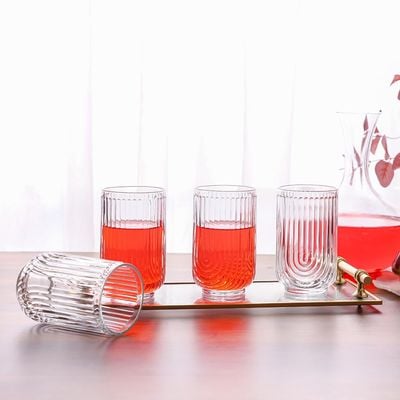 Minetta 4-Pc Hi Ball Glass Set - 500 ml