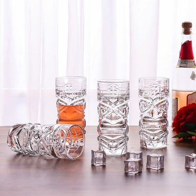 Minetta 4-Piece Decorative Glass Set 400ml