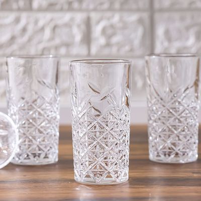 Minetta 4-Piece Tumbler Glass Set 280ml