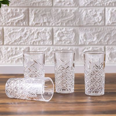 Minetta 4-Piece Tumbler Glass Set 280ml