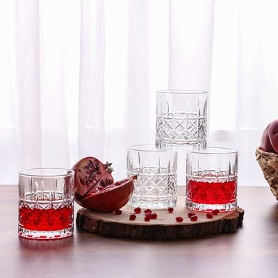 Minetta 4-Pc Tumbler Glass Set - 280 ml