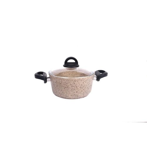 Falez 7-Pc Premium Granite Cookware Set - Beige
