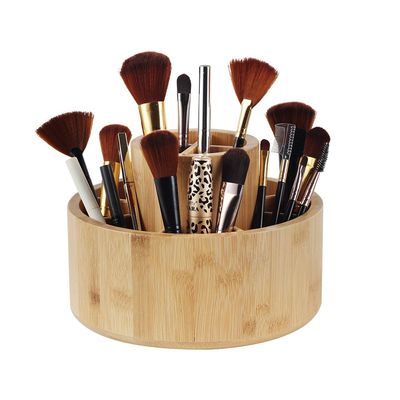 Loretta Bamboo Rotatin Smart Desk Organizer 20x20x14.5cm