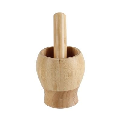 Loretta Bamboo Spice Grinder 10 x 10 x 10.9 Hcm, Pestle L 16cm