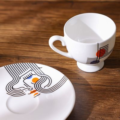 Claire Fine Bone China Espresso Cup & Saucer 100ml