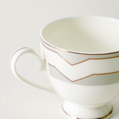 Lincoln Fine Bone China Tea Cup & Saucer -220 ml