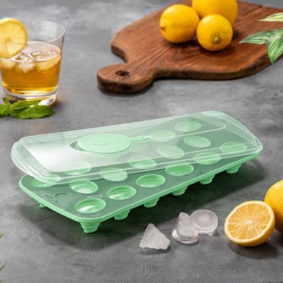 Qlux Accordion Ice Box With Lid Grey 33X14.5X4.5Cm