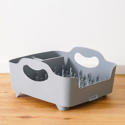 Qlux Aliza Dish Drainer Grey 32X36X18.5Cm