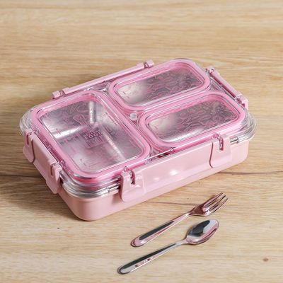 Jaypee Exteel Insulated Lunch Box - Pink