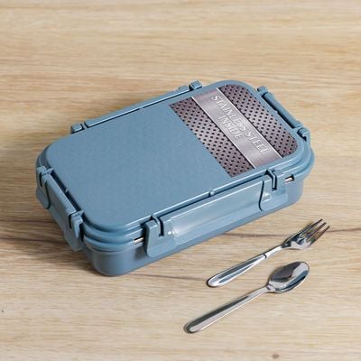 Jaypee Steeladam Insulated Lunch Box - Blue