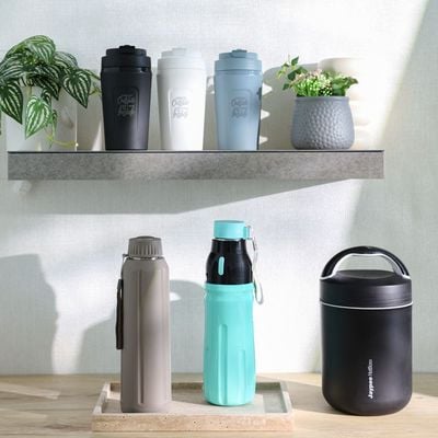 Jaypee Touchsteel Insulated Bottle - Gray 690ml