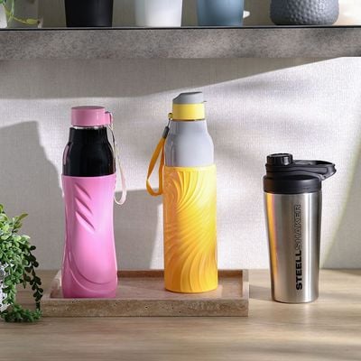 Jaypee Artsteel Insulated Bottle - pink 690ml