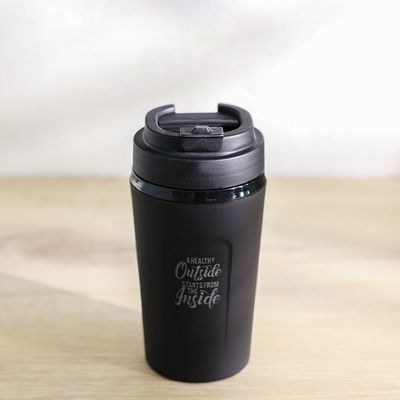 Jaypee Snapsip Insulated Mug- Black 410ml