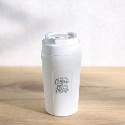 Jaypee Snapsip Insulated Mug - White 410ml