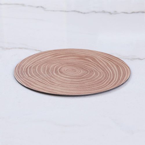 Annual Ring Bamboo Fibre 9-1/2 Round Placemat - 17071