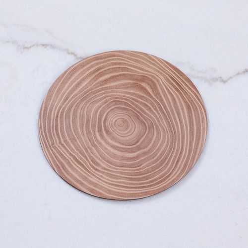 Annual Ring Bamboo Fibre 9-1/2 Round Placemat - 17071