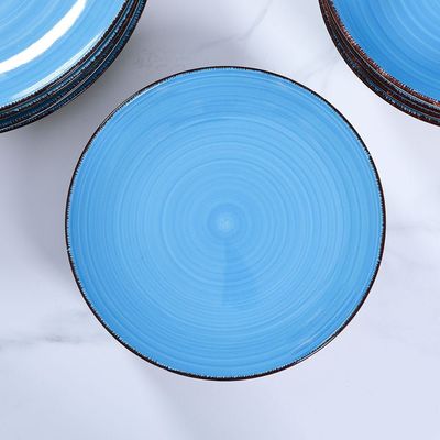 Ocean Blue 16-Pc Stoneware Dinner Set 