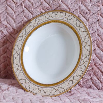 Delvin 60-Pc Bone China Dinner Set 