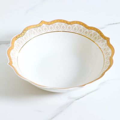 Caroline 49-Pc Bone China Dinner Set 