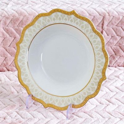 Crescent 49-Pc Bone China Dinner Set 