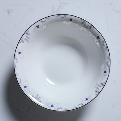 Sonara 5.5" Bone China Bowl Blue Wave