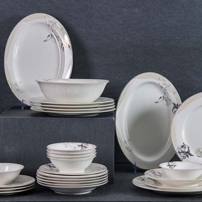 Sonara 27Pcs Bone China Dinner Set Rosita