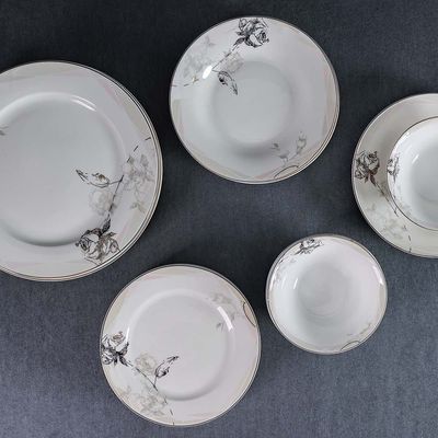 Sonara 27Pcs Bone China Dinner Set Rosita