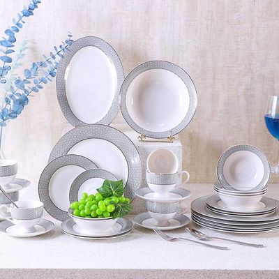 Melanie 32-Piece New Bone China Dinner Set -Serve 6