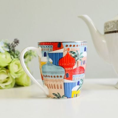 Danube Essential New Bone China Mug Multi -334ml 