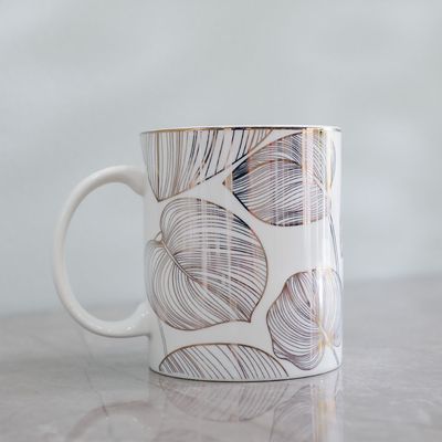 Danube Essential New Bone China Mug Black -360ml 