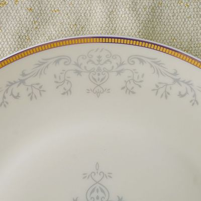 Artista 20-Pc Fine Bone China Dinner Set - White/Gold - Serves 4