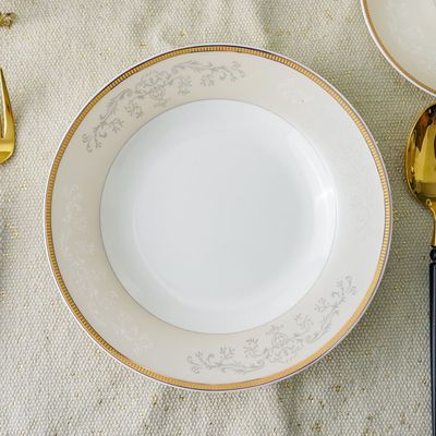 Artista 20-Pc Fine Bone China Dinner Set - White/Gold - Serves 4