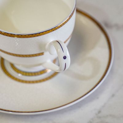 Valentina Fine Bone China Tea Cup & Saucer -220 Ml.